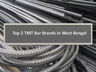 Top 2 TMT Bar Brands in West Bengal