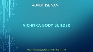 Best advertise van manufacturer in Pune India| Vichitra body builder