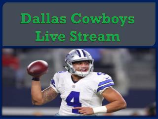 Dallas Cowboys Live Stream