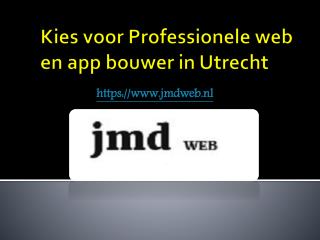 web en app Bouwer in Utrecht