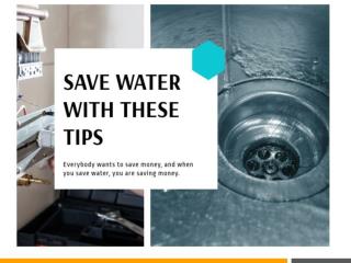Plumbing Tips That Helps to Save Water