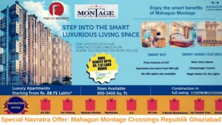 Mahagun Montage Premium Housing Project @ 9560090110