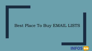 Best place to buy email list | Buy Mailing List | Buy Email Database