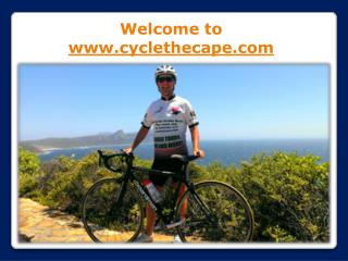 Bicycle Hire In Cape Town