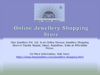 Online Famous Jewellery Shopping Store in Jaipur