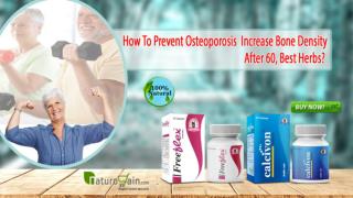 How to Prevent Osteoporosis Increase Bone Density after 60, Best Herbs?