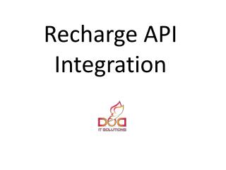 Recharge API Integration