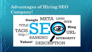 Advantages of Hiring SEO Company!