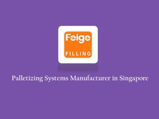 Palletizing Systems & Equipment