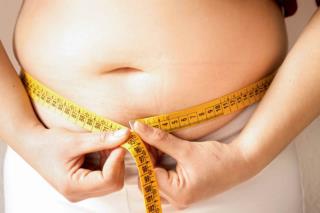 What are the advantages of losing gut fat for diabetic patients?