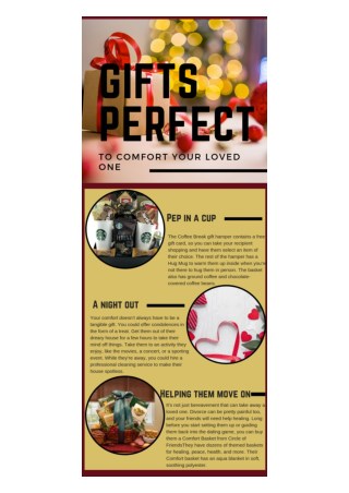 Gifts Perfect to Comfort Your Loved One