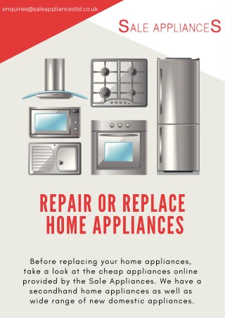 How to Decide Whether to Repair or Replace Home Appliances