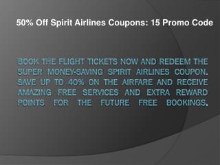 Cheap Flights: Spirit Airlines Airline Ticket Deals- Flights Promo Code