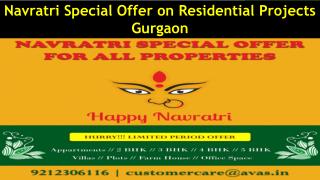 Navratri Special Offer on Residential Projects Gurgaon
