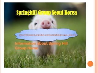 Springhill Group - Springhill Group Seoul Korea | angelfire.