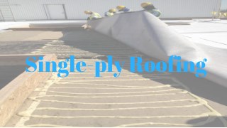 Single-ply roofing