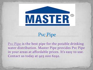 Pvc Pipe