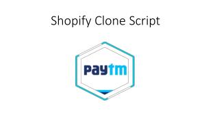 Shopify Clone Script