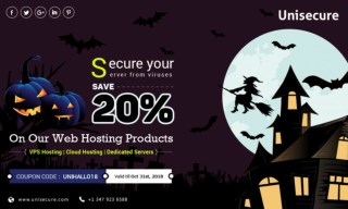 Unisecure - Halloween Day Special Offer on Web Hosting