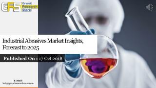 Industrial Abrasives Market Insights, Forecast to 2025