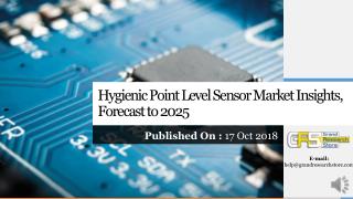 Hygienic Point Level Sensor Market Insights, Forecast to 2025