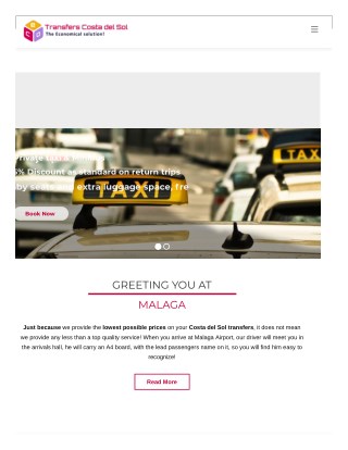 The best private transfers transfer service in Malaga