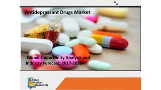 Antidepressant Drugs Market Expected to Reach $15,983 Million by 2023