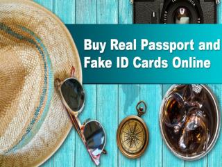 Buy Real Passport and Fake ID Cards Online