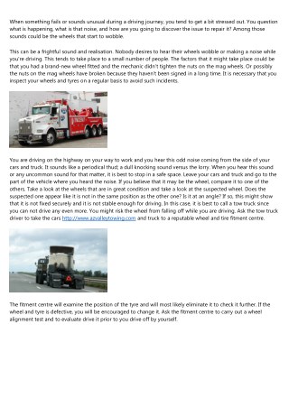 Shelling Out Money For A Decent Towing Business Is Actually Less Costly Rather Than Making It Happen Your Own Self
