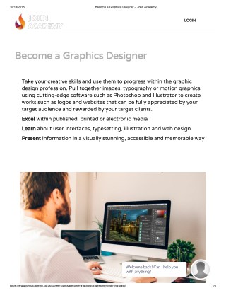 Become a Graphics Designer – John Academy