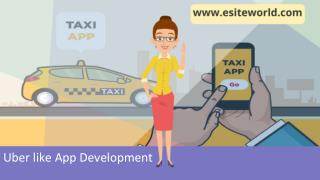 Uber like app development