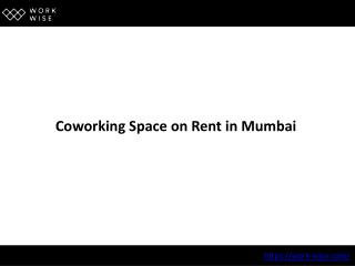 Coworking Space on Rent in Mumbai