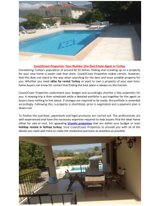 Uzumlu properties