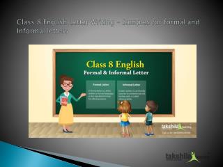 Letter Writing English Grammar