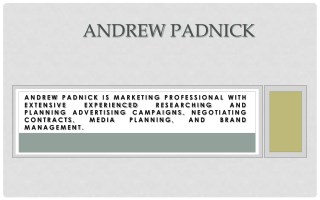 Andrew Padnick Successful Digital Marketing Expert