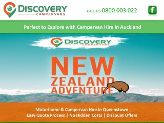 Perfect to Explore with Campervan Hire in Auckland