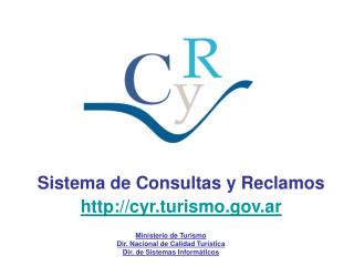 Sistema de Consultas y Reclamos http://cyr.turismo.gov.ar