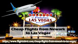 Where is it possible to get cheap flights from Newark to Las Vegas?