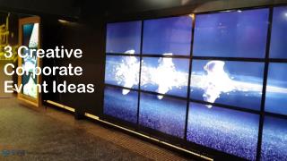 5 Creative Corporate Event Ideas