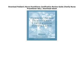 Pediatric-Nurse-Practitioner-Certification-Review-Guide-Family-Nurse-Practitioner-Set