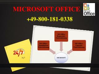 MS Office Reparatur-Ünterstützung 49-800-181-0338 Beseitigt Alle MS Office Hindernis