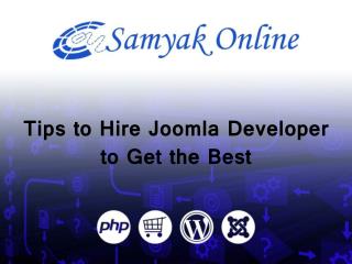 Tips to Hire Joomla Developer to Get the Best File
