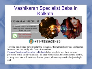 Famous vashikaran specialist in Kolkata