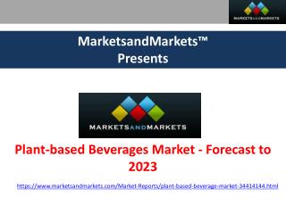 Plant-based Beverages Market - Forecast to 2023
