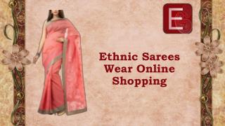 Ethnic Sarees Wear Online Shopping