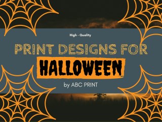 Best Printing Designs for Halloween
