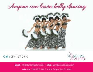 Anyone Can Learn Belly Dancing