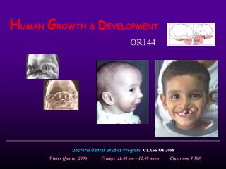 H UMAN G ROWTH &amp; D EVELOPMENT