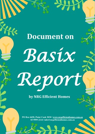 All That You Need to Know About Basix Report