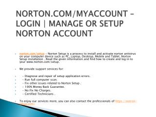 NORTON.COM/SETUP ACTIVATE YOUR NORTON ACCOUNT ONLINE